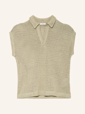 Obrázek produktu Opus Háčkované Polo Tričko Somona zelená