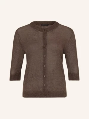 Obrázek produktu Opus Svetr Datina S Lnem tmavě hnědá