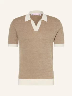 Obrázek produktu Orlebar Brown Pletené Polo Tričko Horton velbloudí / béžová
