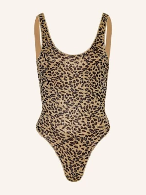 Obrázek produktu Oséree Plavky Animalier Sporty Maillot zlatá / černá