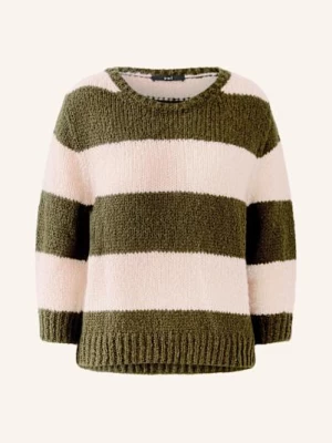 Obrázek produktu Oui Svetr S 3/4 Rukávem khaki / světle růžová