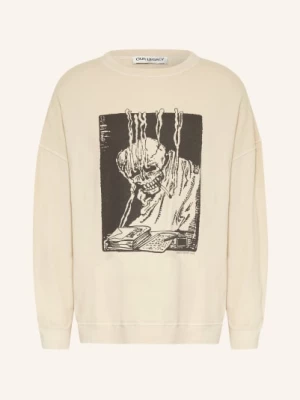 Obrázek produktu Our Legacy Oversized Mikina Slack béžová / černá