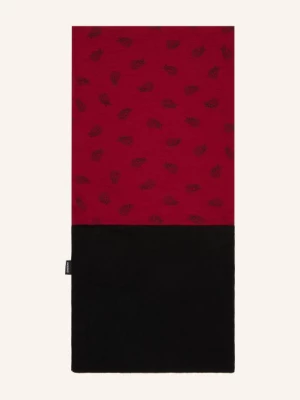 Obrázek produktu P.A.C. Multifunkční Šátek Merino Fleece Z Merino Vlny tmavě červená / černá