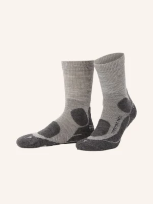 Obrázek produktu P.A.C. Trekové Ponožky Tr 6.1 Medium S Merino Vlnou šedá / světle šedá / tmavě šedá