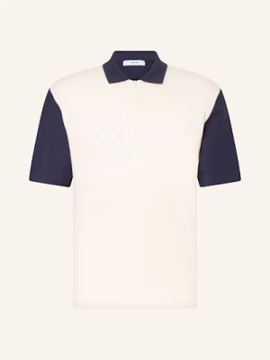Obrázek produktu Palmes Polokošile Textured Zip Polo tmavě modrá / krémová