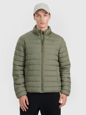 Obrázek produktu Pánská péřová bunda se syntetickou výplní - khaki 4F