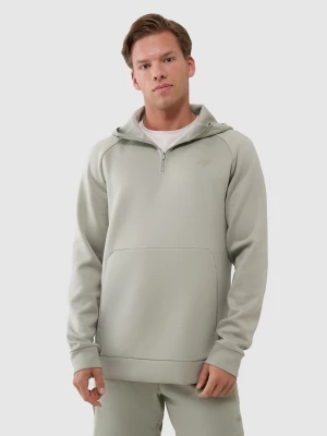 Obrázek produktu Pánská sportovní rychleschnoucí mikina regular - khaki 4F