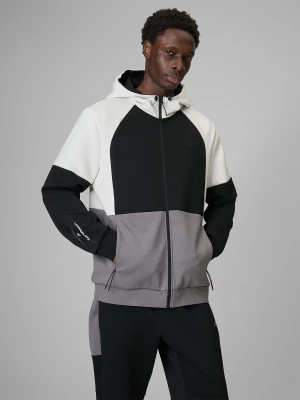 Obrázek produktu Pánská tepláková mikina regular s kapucí - multicolor 4F