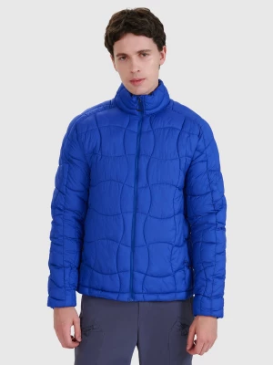 Obrázek produktu Pánská trekkingová bunda s výplní Primaloft Silver - modrá 4F