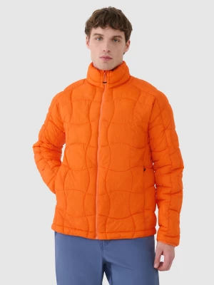 Obrázek produktu Pánská trekkingová bunda s výplní Primaloft Silver - oranžová 4F