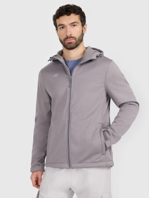 Obrázek produktu Pánská větruodolná bunda softshell membrána 5 000 - šedá 4F