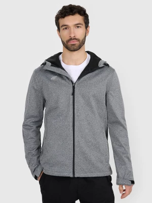 Obrázek produktu Pánská větruodolná bunda softshell membrána 5 000 - šedá 4F