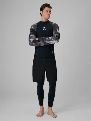 Obrázek produktu Pánské boardshorty na pláž s ochranou UPF50+ - černé 4F