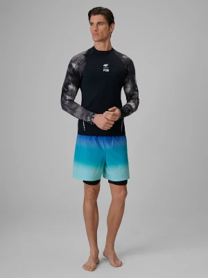 Obrázek produktu Pánské boardshorty na pláž s ochranou UPF50+ - modré 4F