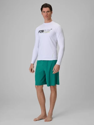 Obrázek produktu Pánské boardshorty na pláž s ochranou UPF50+ - tyrkysové 4F tyrkysový