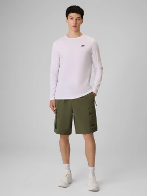 Obrázek produktu Pánské casual cargo šortky - khaki 4F