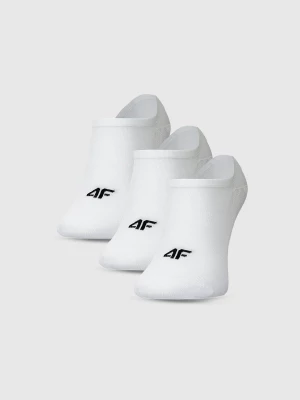 Obrázek produktu Pánské casual kotníkové ponožky (3-pack) - bílé 4F