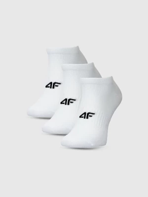 Obrázek produktu Pánské casual ponožky nad kotník (3-pack) - bílé 4F