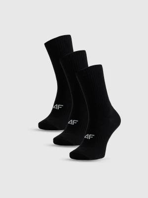 Obrázek produktu Pánské dlouhé ponožky (3-pack) - černé 4F