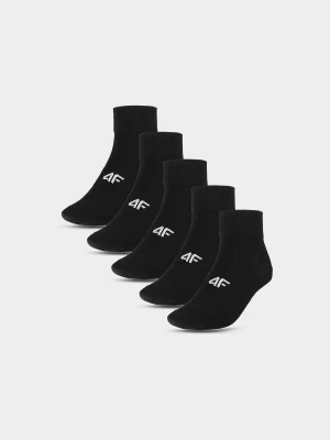 Obrázek produktu Pánské dlouhé ponožky (5-pack) - černé 4F
