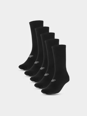 Obrázek produktu Pánské dlouhé ponožky (5-pack) - černé 4F