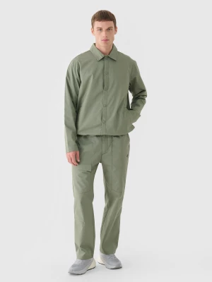 Obrázek produktu Pánské kalhoty casual - olivové/khaki 4F