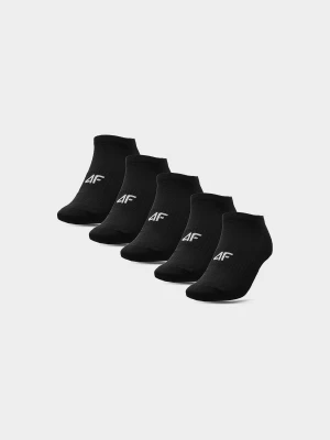 Obrázek produktu Pánské krátké ponožky (5-pack) - černé 4F