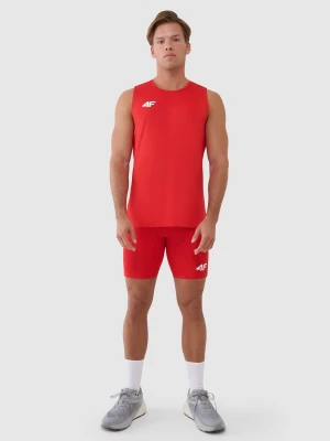 Obrázek produktu Pánské krátké sportovní legíny - červené 4F