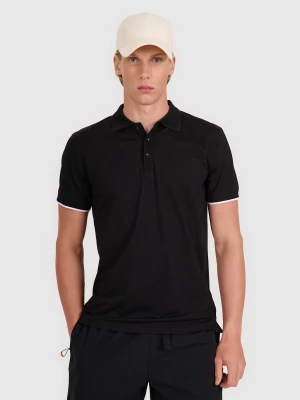 Obrázek produktu Pánské polo tričko regular - černé 4F