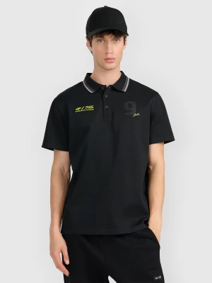 Obrázek produktu Pánské regular polo tričko 4F x Robert Lewandowski - černé