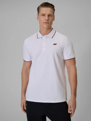 Obrázek produktu Pánské regular polo tričko - bílá 4F