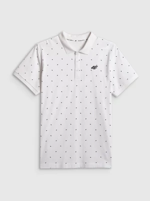 Obrázek produktu Pánské regular polo tričko - bílá 4F