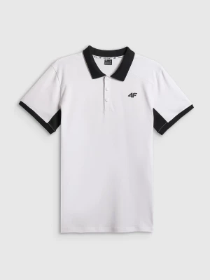 Obrázek produktu Pánské regular polo tričko - bílá 4F