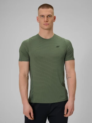 Obrázek produktu Pánské regular rychleschnoucí tréninkové tričko - khaki 4F