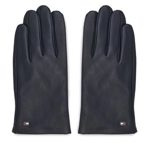 Obrázek produktu Pánské rukavice Tommy Hilfiger Essential Flag Leather Gloves AM0AM11482 Tmavomodrá