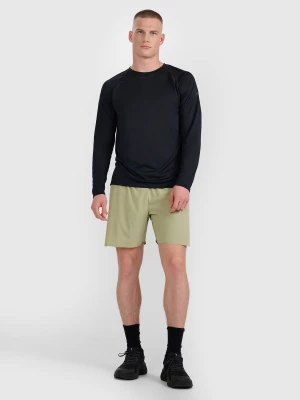 Obrázek produktu Pánské rychleschnoucí běžecké šortky - olivové/khaki 4F