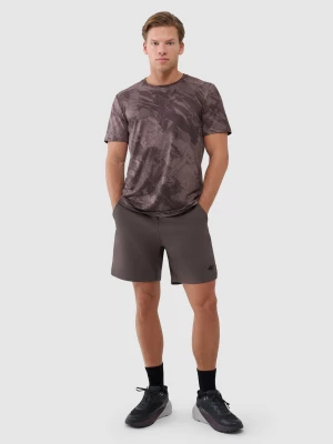 Obrázek produktu Pánské sportovní rychleschnoucí kraťasy - hnědé 4F