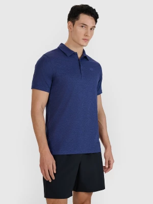 Obrázek produktu Pánské sportovní rychleschnoucí polo tričko regular - tmavě modré 4F