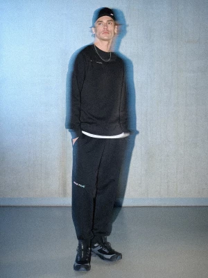 Obrázek produktu Pánské teplákové jogger kalhoty - černé 4F