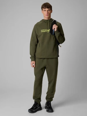 Obrázek produktu Pánské teplákové jogger kalhoty - khaki 4F