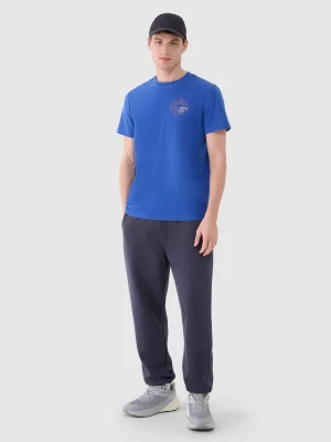 Obrázek produktu Pánské tepláky typu jogger - šedé 4F