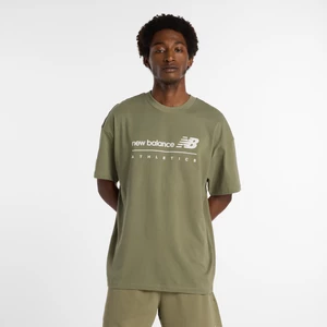 Obrázek produktu Pánské tričko New Balance MT53525DEK – zelené