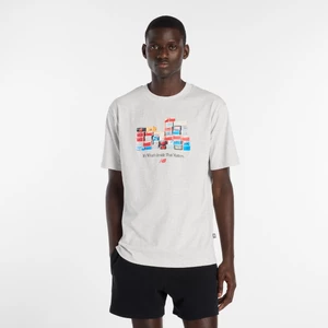 Obrázek produktu Pánské tričko New Balance MT61H0DXAHH – šedé