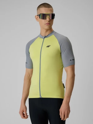 Obrázek produktu Pánský cyklistický dres s ochranou UPF50+ - žlutý 4F