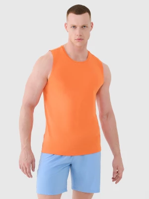Obrázek produktu Pánský rychleschnoucí tank top regular - oranžový 4F