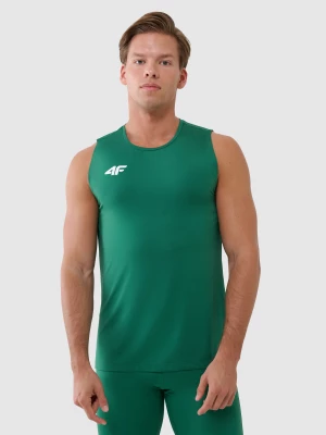 Obrázek produktu Pánský sportovní rychleschnoucí tank top - zelený 4F