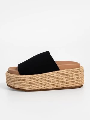 Obrázek produktu Pantofle na podpatku Steve Madden černá