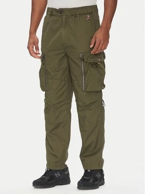 Obrázek produktu Parajumpers Kalhoty z materiálu Baste 25SMPMPATW06 Zelená Regular Fit