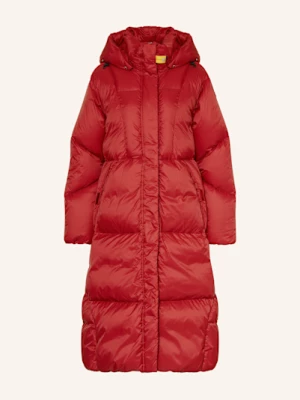 Obrázek produktu Parajumpers Péřový Kabát Liu S Odnímatelnou Kapucí červená