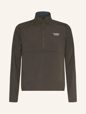 Obrázek produktu Pas Normal Studios Běžecká Bunda Balance Half Zip tmavě zelená